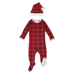 Load image into Gallery viewer, Christmas Footie & Cap Set