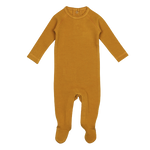 Load image into Gallery viewer, Corduroy Raglan Footie
