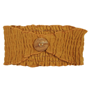 Corduroy Ruffle Headband