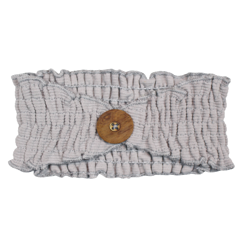 Corduroy Ruffle Headband