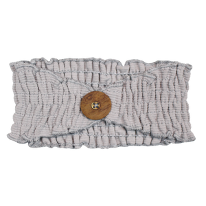 Corduroy Ruffle Headband