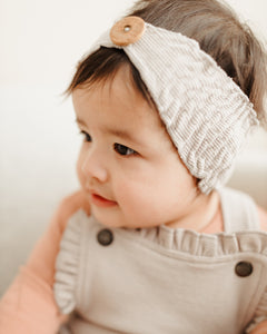 Corduroy Ruffle Headband