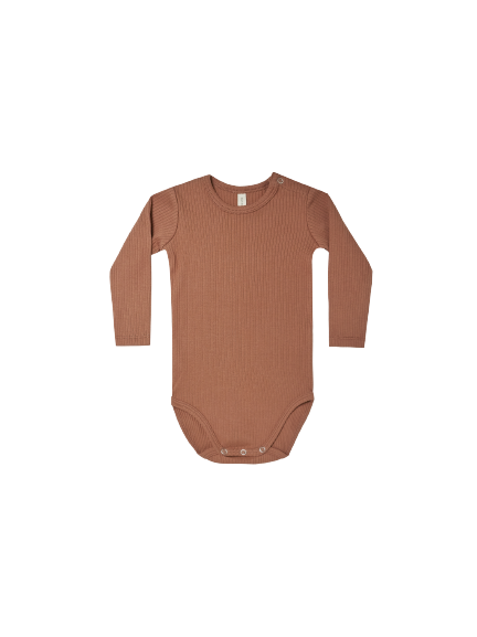 Ribbed Longsleeve Bodysuit